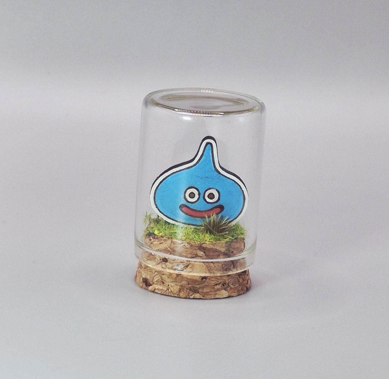 Mini Terrarium  Dragon Quest Slime sous Cloche