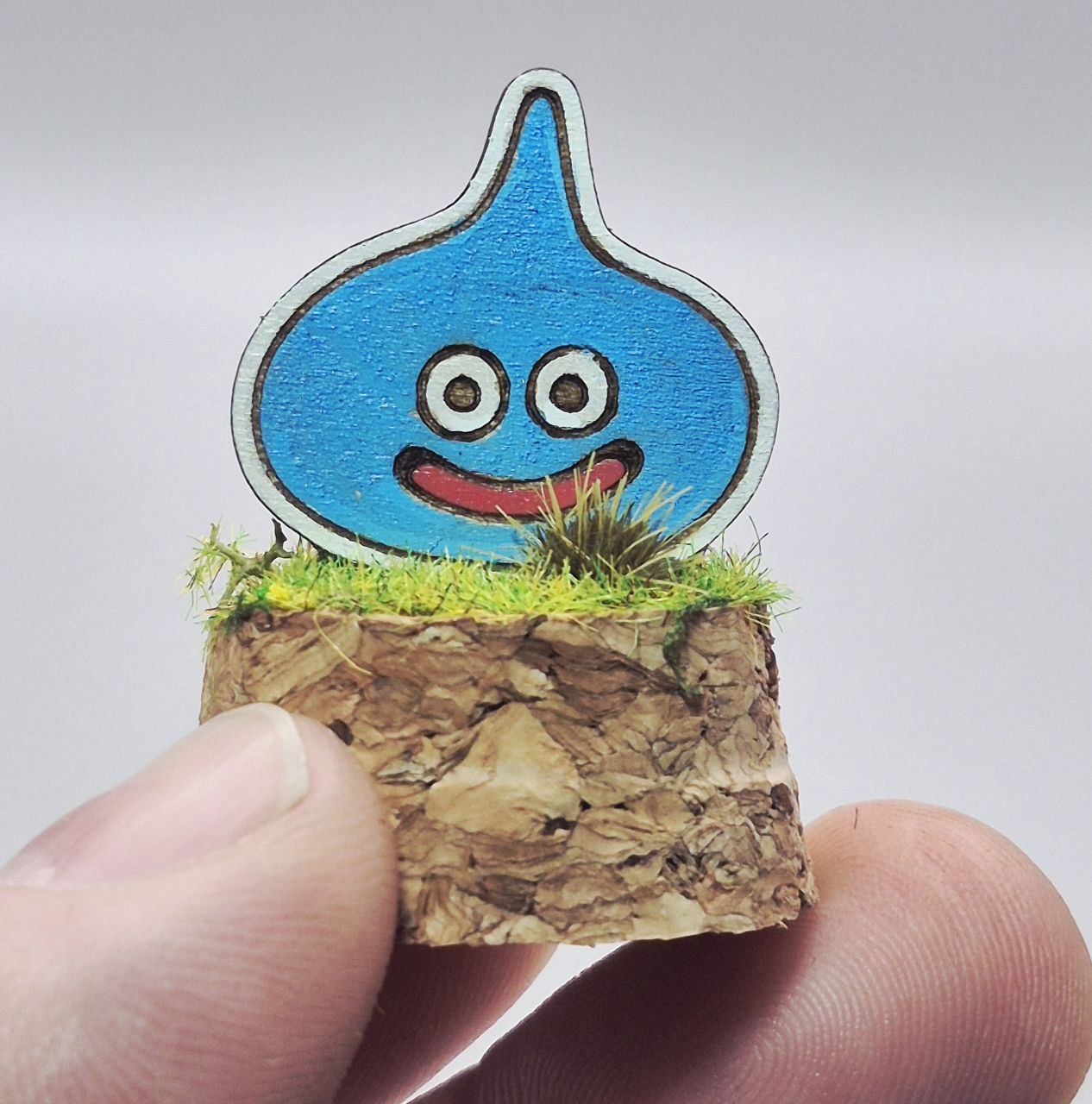 Mini Terrarium  Dragon Quest Slime sous Cloche