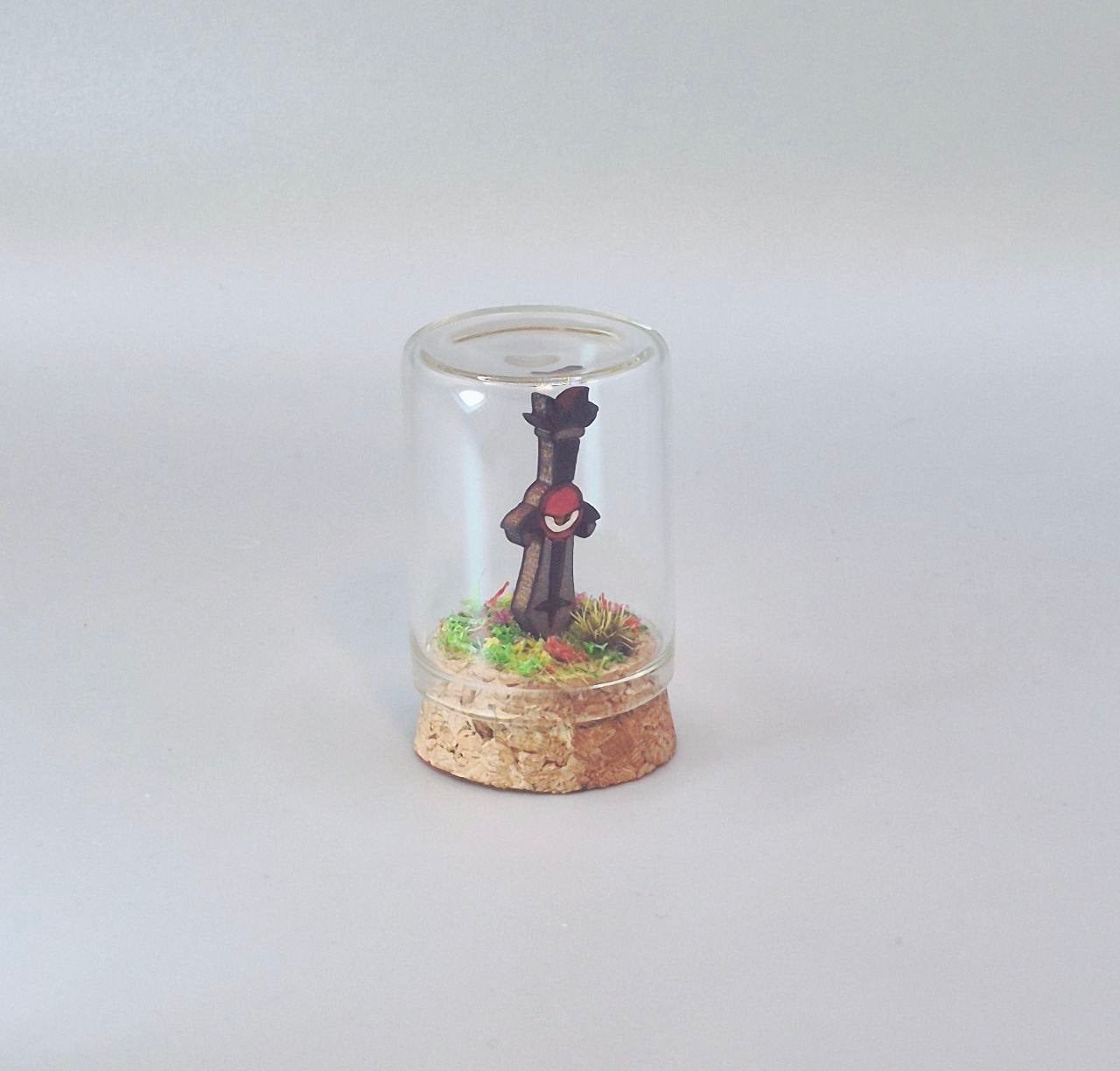 Mini terrarium Rubilax Wakfu – Figurine geek faite main