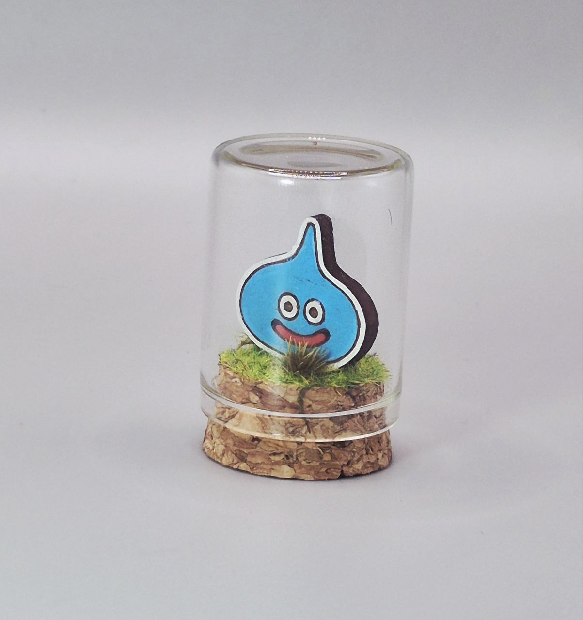 Mini Terrarium  Dragon Quest Slime sous Cloche