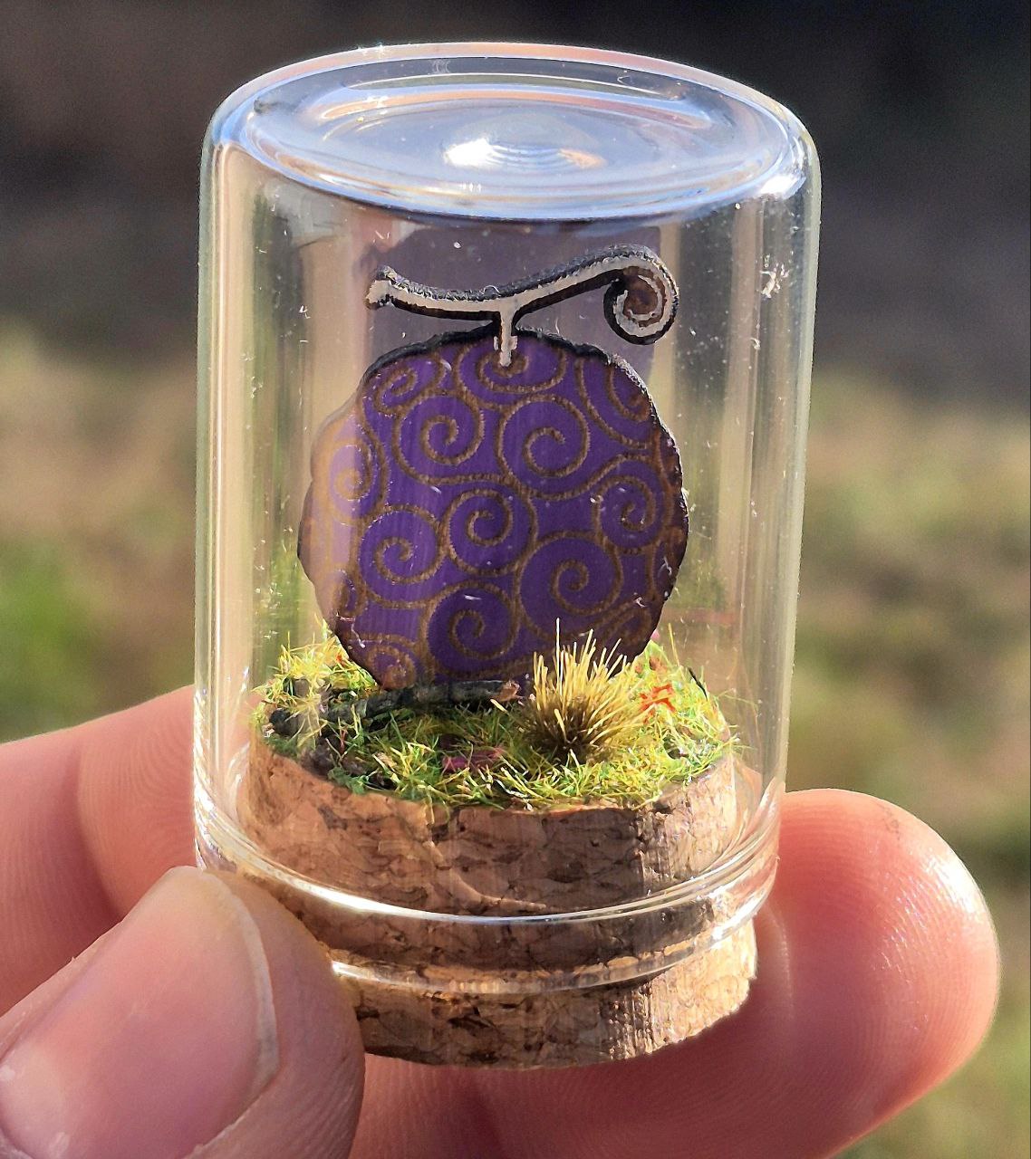 Gomu Gomu no Mi One Piece sous cloche, figurine manga de collection