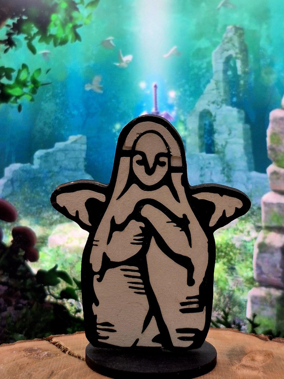 Figurine plate - Déesse Hylia